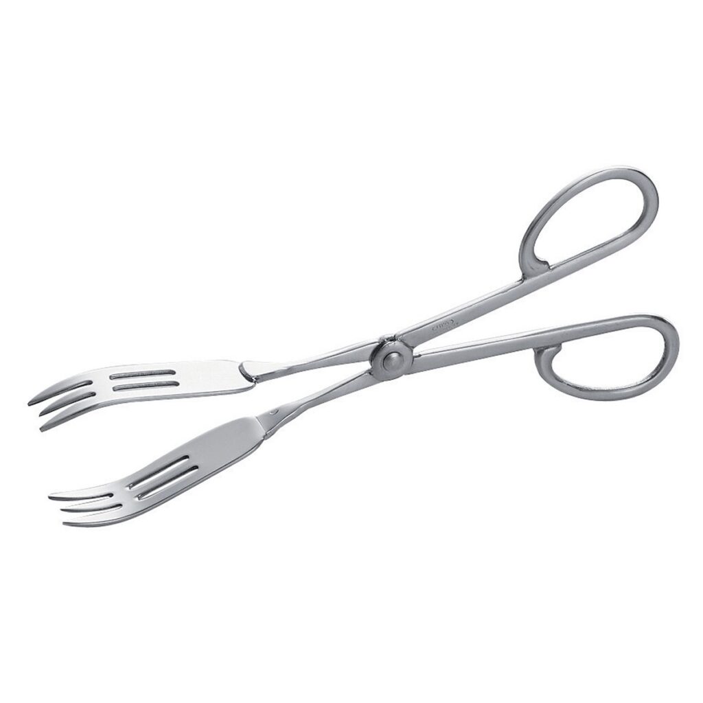 Pinza per antipasti forgiata doppia forchetta