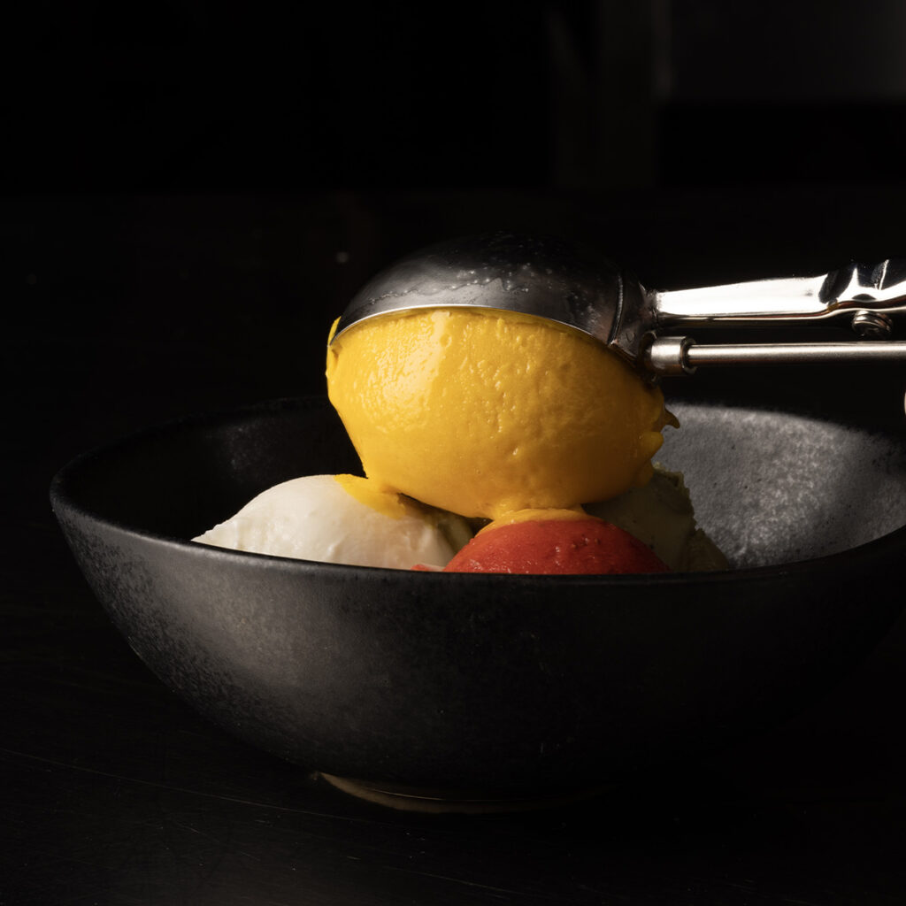 porzionatori gelato e palline gelato