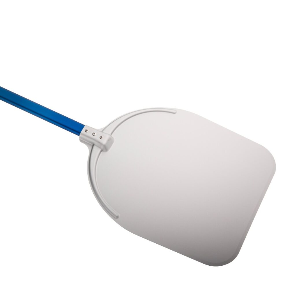 Pala pizza rettangolare liscia in alluminio Linea BlueDrop